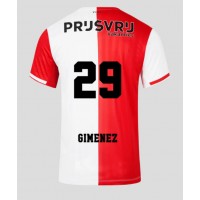 Camisa de Futebol Feyenoord Santiago Gimenez #29 Equipamento Principal 2023-24 Manga Curta